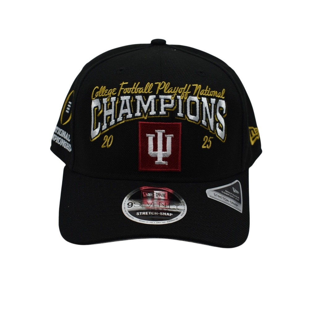 New Era 9SEVENTY Indiana Hoosiers NCAA 2025 CFP National Champions Snapback Hat